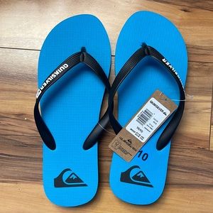 Brand new Quicksilver slippers